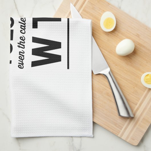 Nach Montag und Dienstag Handtuch (Viertel Falte)