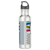 Nach Morris und POP Chiffon Scarf Edelstahlflasche (Rückseite)