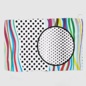 Nach Morris und POP Chiffon Scarf Golfhandtuch (Horizontal)