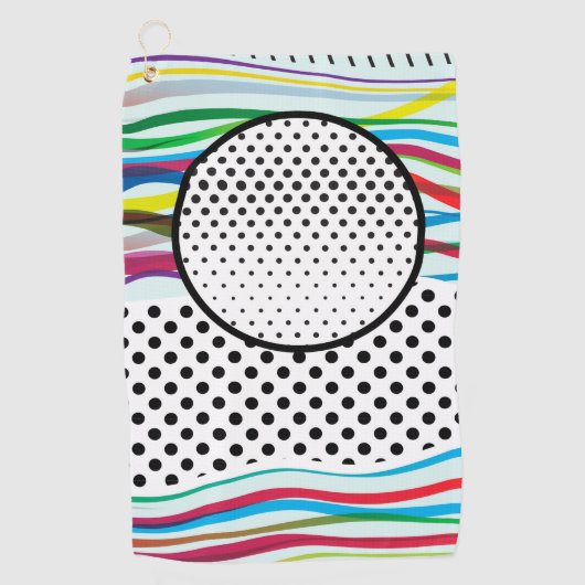 Nach Morris und POP Chiffon Scarf Golfhandtuch (Vorderseite)