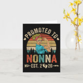 Nach Nonna Est 2026 Retro erste Nonna Karte (Gelbe Blume)