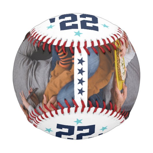 Nach Nonno befördert | Neues Großvater-Foto Baseball (Vorderseite)