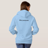Nach Norden Hoodie (Schwarz voll)