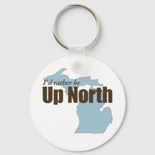 Nach Norden - Michigan Schlüsselanhänger