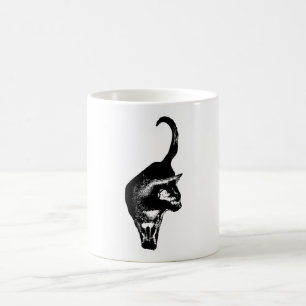 Nach oben gerichtete Energie Schwanz Kaffeetasse