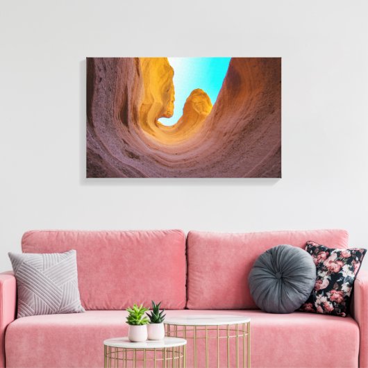 nach oben! leinwanddruck (Insitu (Wohnzimmer))