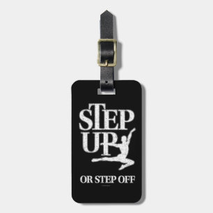 Nach oben oder nach unten (Tanz) Gepäckanhänger