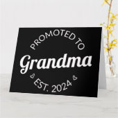 Nach Oma Est befördert. 2024 I Karte (Gelbe Blume)