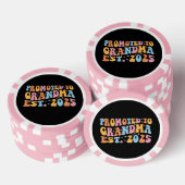 Nach Oma Est befördert. 2025 III Pokerchips (Stapel)