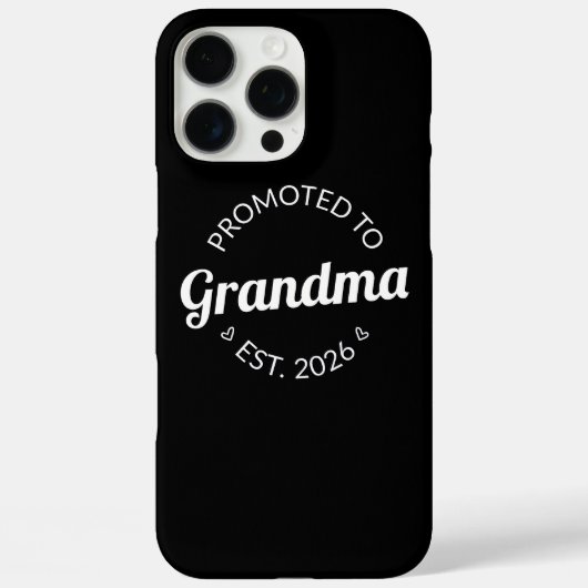 Nach Oma Est befördert. 2026 Case-Mate iPhone Hülle (Rückseite)