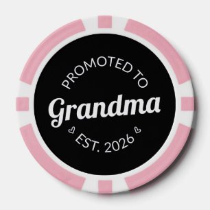 Nach Oma Est befördert. 2026 Pokerchips