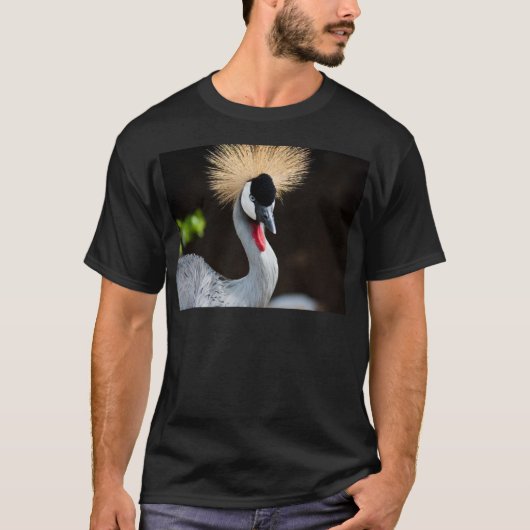 Nach Osten Afrikaner gekrönter Kran T-Shirt (Vorderseite)