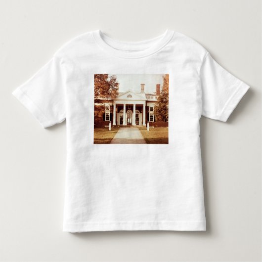 Nach Osten Front von Monticello Kleinkind T-shirt (Vorderseite)