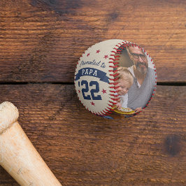 Nach Papa befördert | Neues Großvater-Foto Baseball