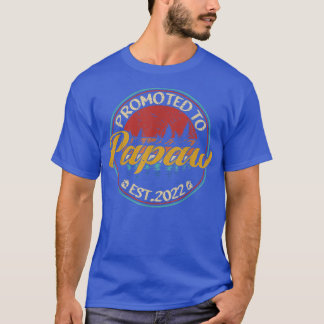 Nach Papaw Anfang 2022 Vintages neues Papa  T-Shirt