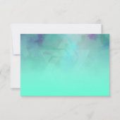 Nach Party Aqua und Blue Star von David Einladung (Vorderseite)