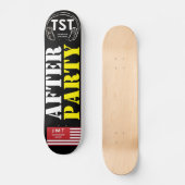 NACH PARTY Skateboard (Vorderseite)