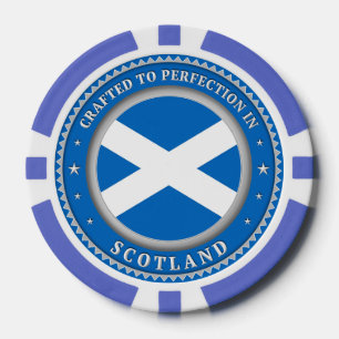 nach Perfektion in Schottland gefertigt Pokerchips