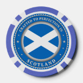 nach Perfektion in Schottland gefertigt Pokerchips (Rückseite)