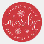 Nach Personalisiertem Urlaub noch nie Runder Aufkleber (Vorderseite)