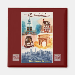 Nach Philadelphia auf der PRR Magnet