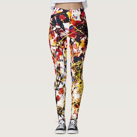 Nach Pollack 1 Scarf Leggings (Vorderseite)