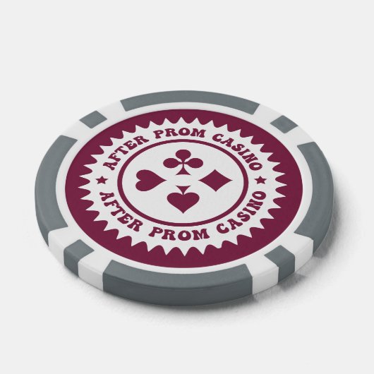 Nach Prom Custom Poker Chips (Einzeln)