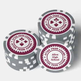 Nach Prom Custom Poker Chips