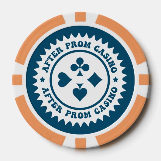 Nach Prom Custom Poker Chips (Vorderseite)