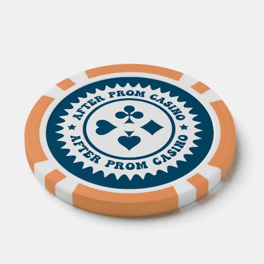 Nach Prom Custom Poker Chips (Einzeln)