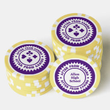 Nach Prom Custom Poker Chips