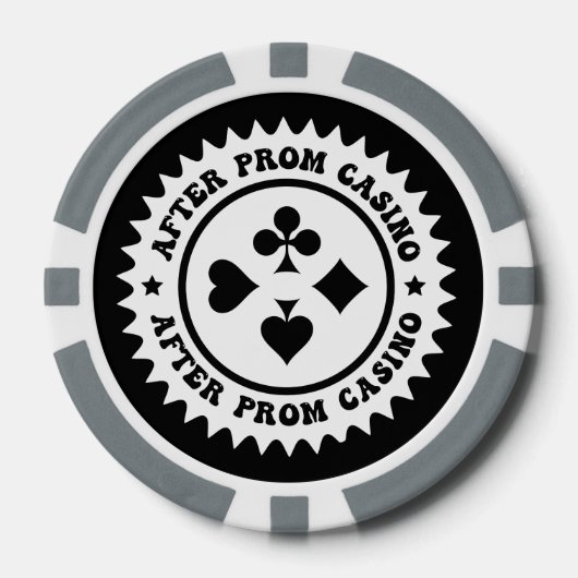 Nach Prom Custom Poker Chips (Vorderseite)