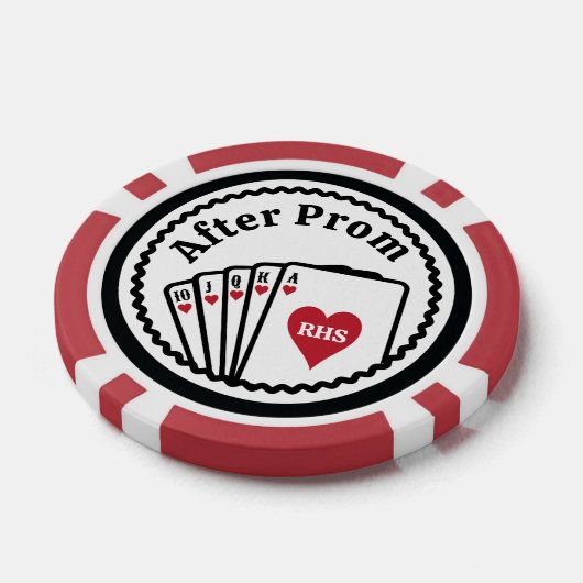 Nach Prom Custom Poker Chips (Einzeln)
