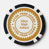 Nach Prom Custom Poker Chips (Rückseite)