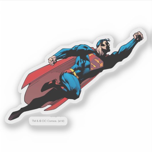 Nach rechts - Comic Aufkleber (Vorderseite)