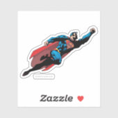 Nach rechts - Comic Aufkleber (Blatt)