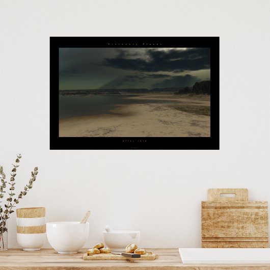 nach Regen Poster (Küche)