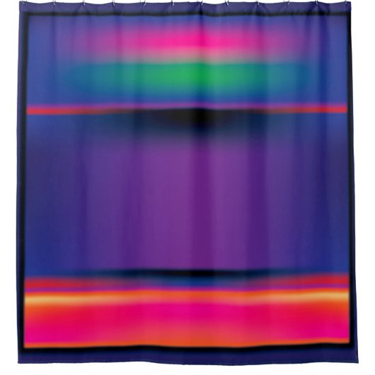 Nach Rothko-1-Duschvorhang Duschvorhang (Vorderseite)