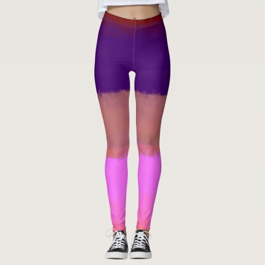 Nach Rothko-2 Leggings (Vorderseite)