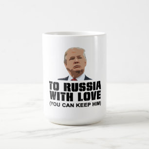 Nach Russland mit Liebe Kaffeetasse