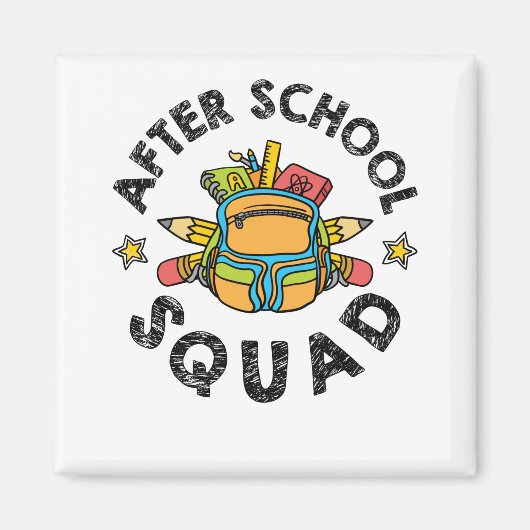 Nach Schulquadrat Anreicherungsdirektor Magnet (Vorne)