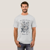 Nach seiner Anmut - Christlich T-Shirt (Vorne ganz)