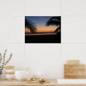 Nach Sonnenuntergang Poster (Küche)