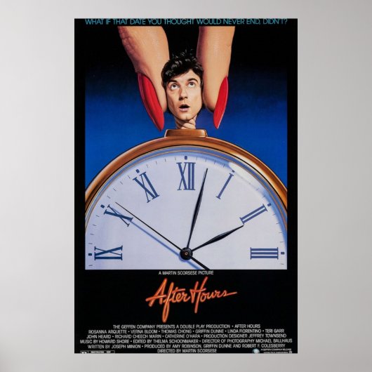 Nach Stunden Film 2 Poster (Vorne)