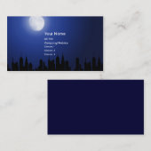 Nach Stunden Visitenkarte (Vorne/Hinten)