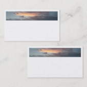 Nach Sturm Sunset Business Cards Visitenkarte (Vorne/Hinten)