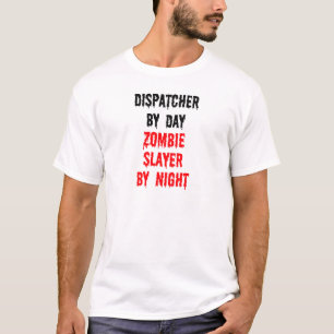 Nach Tag Zombie Schicht für Nacht verbringen T-Shirt