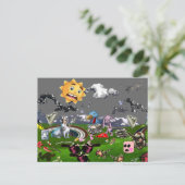 Nach (Teil 2 von 2) Postkarte (Stehend Vorderseite)