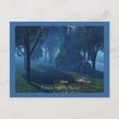 Nach unten am Fluss Postkarte (Vorderseite)