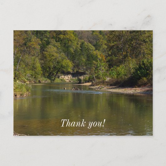 Nach unten Bryant Creek Postkarte (Vorderseite)